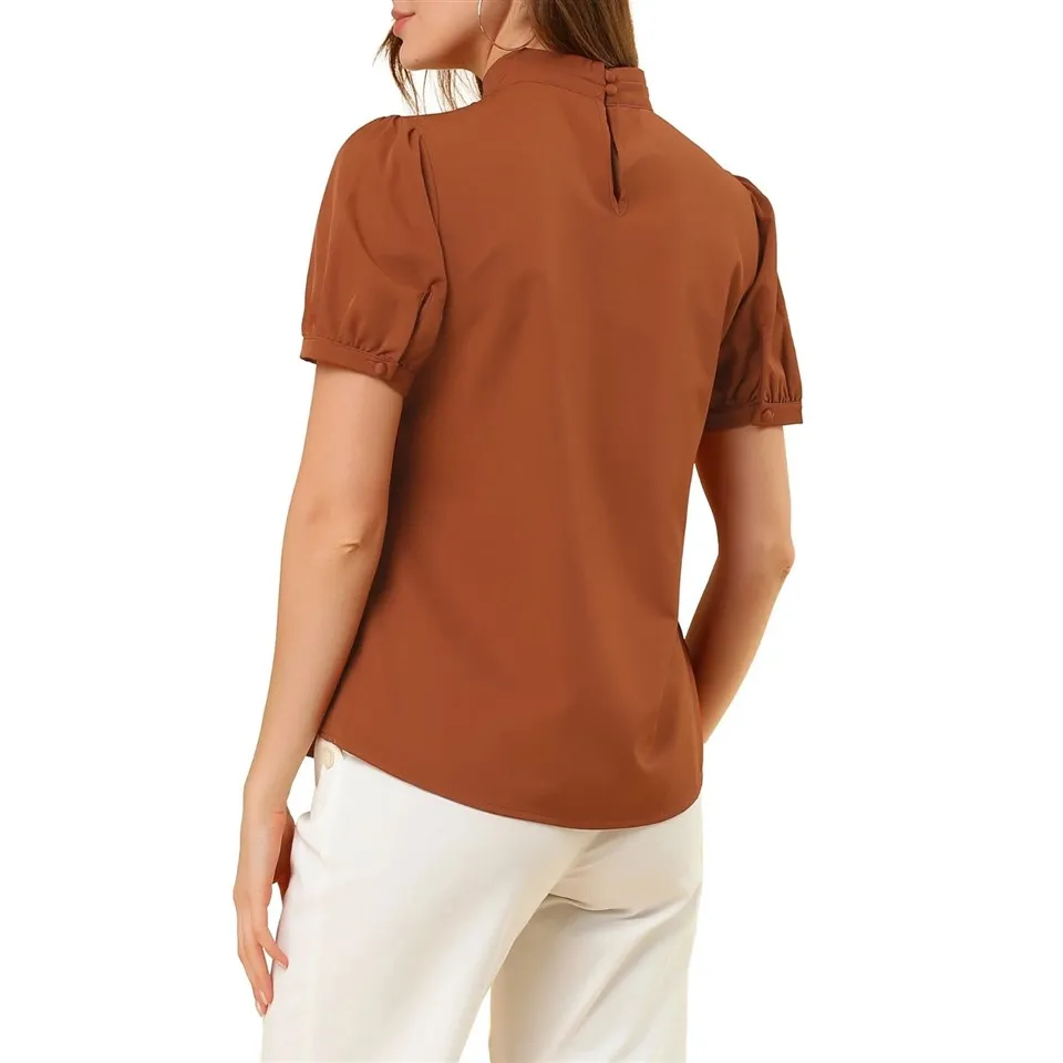 Women's Lock Hole Short Sleeve Top